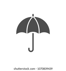 Vector umbrella icon flat style