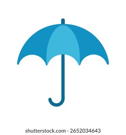 Ícone de guarda-chuva vetorial para proteção contra chuva