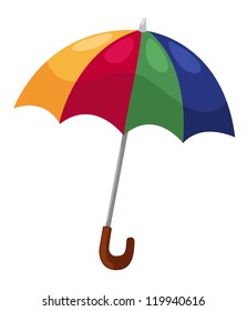 vector umbrella isolated on white background vector