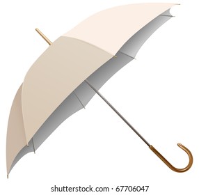 vector umbrella isolated on white background