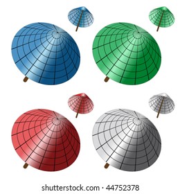 Vector umbrellas