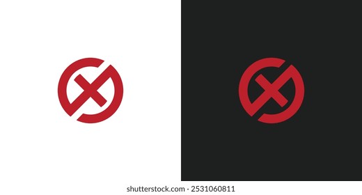 Vector Uncheck or letter X Logo Design	