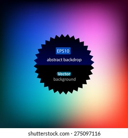 Vector unfocused background. Blurred image with logo icons for business design. Abstract blur unfocused style background, wallpaper. Infographic with unfocused background.