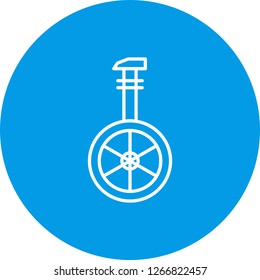  Vector Uni Cycle Icon
