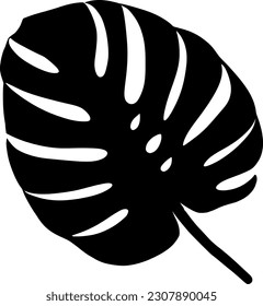 vector Unique and beautiful leaf design for design material