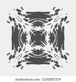 vector unique pattern nice symmetrical mandala, beautiful, hand art, combination, decoration