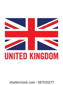 Vector United Kingdom Flag