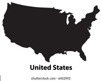 Vector of United States