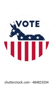 Vector - United States Election Vote Button