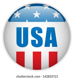 Vector - United States Independence Day Button