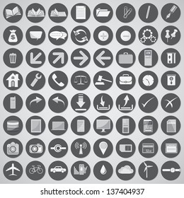 vector univeral icons for web application