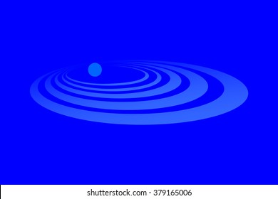 vector universe abstract planet web colors logo icon isolated illustration