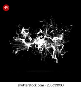 Vector Universe background for presentation design. EPS 10 illustration.