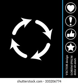 Vector update icon