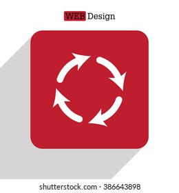 Vector update icon