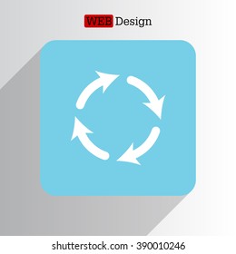 Vector update icon