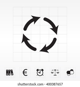 Vector update icon