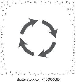 Vector update icon