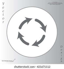 Vector update icon