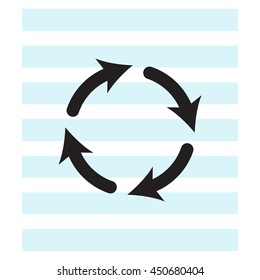 Vector update icon