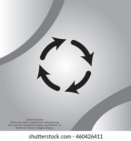 Vector update icon