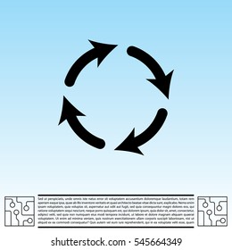 Vector update icon