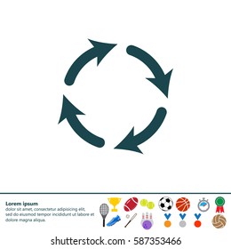 Vector update icon
