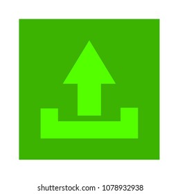 Vector Upload File Icon - File Document Symbol - Illustration