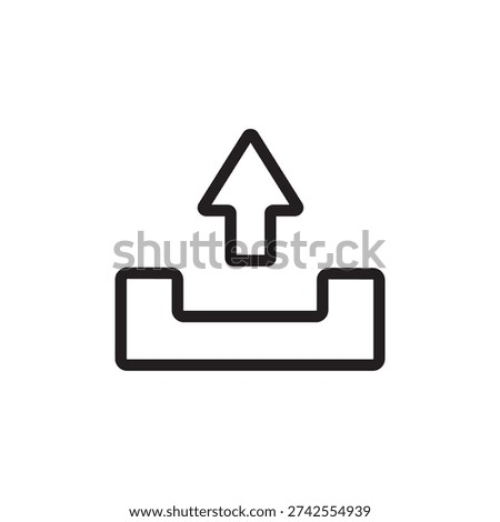 Vector Upload, Icon Upload, Upload Illustration