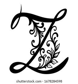 Calligraphic Letter C Stock Vector (Royalty Free) 104099318