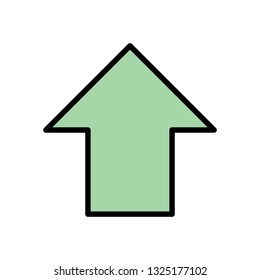 Vector Upward Arrow Icon
