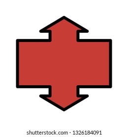 Vector Upwrad and Downward Icon
