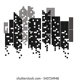 vector urban cityscape flat design