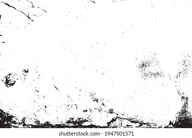 Vector urban texture black and white dust overlay create grunge effect. Abstract background.