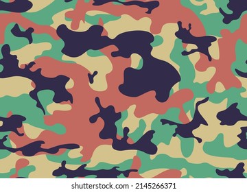 
Vector urban
trendy seamless classic camouflage on textiles