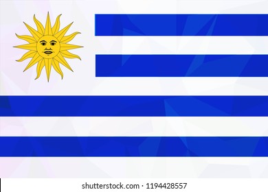 Vector Uruguay flag, Uruguay flag illustration, Uruguay flag picture, Uruguay flag image