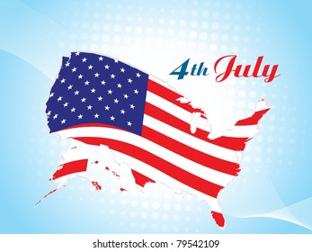 vector us flag background