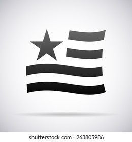 Vector US Flag Icon