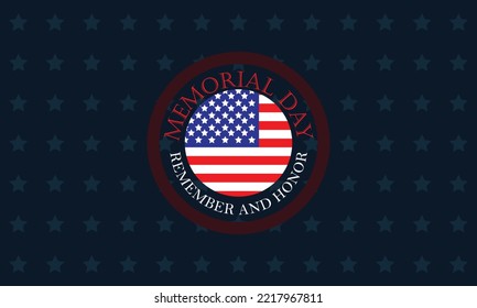 vector USA background and flag. vector illustration of the USA flag in the background, great for big day anniversaries.