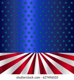 Vector USA flag pattern background