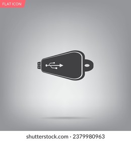 Icono de unidad flash Vector usb