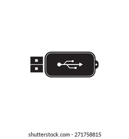 Vector usb flash drive icon