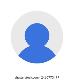 Vector user account profile icon. Perfect for app and web interfaces, infographics, presentations, marketing, etc.