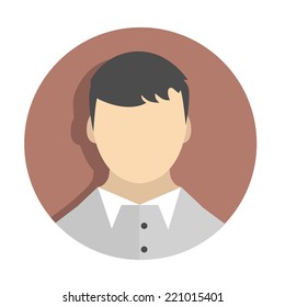 Vector user icon user shirt 