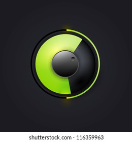 Vector user interface scanning element