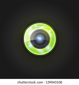 Vector user interface scanning element