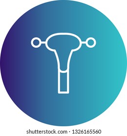  Vector Uterus icon