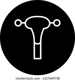  Vector Uterus icon
