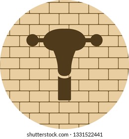  Vector Uterus icon
