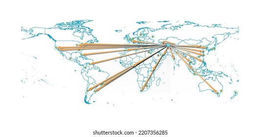 Vector Uzbekistan concept map, export concept map for Uzbekistan on white background suitable for export concepts. File is suitable for digital editing and size prints of all sizes.